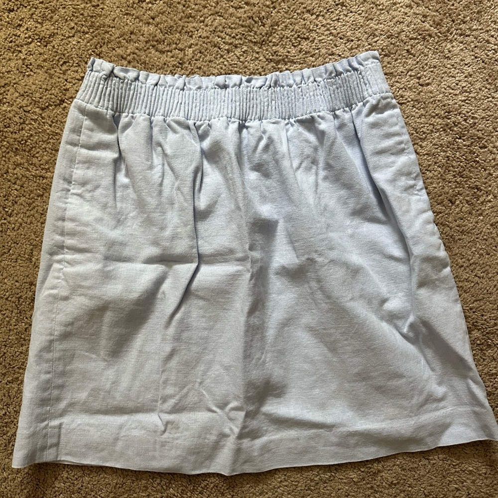 J. Crew Gray A-Line Knee-Length Skirt